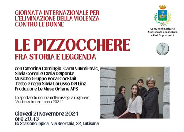 21/11 – LE PIZZOCCHERE TRA  STORIA E LEGGENDA