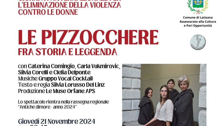 21/11 – LE PIZZOCCHERE TRA  STORIA E LEGGENDA